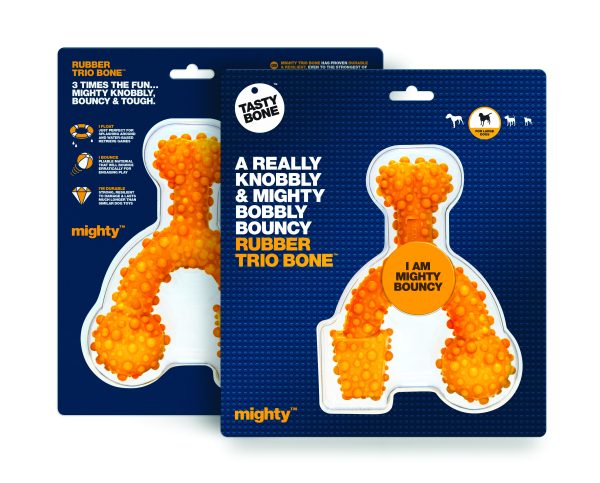 Mighty™ Rubber Trio Bone